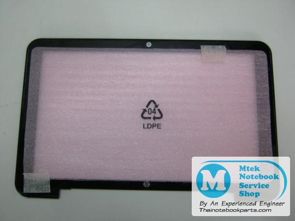 MT03201 กรอบจอ HP Mini 1000 LCD Front Bezel (สินค้าใหม่, สีดำ) 1