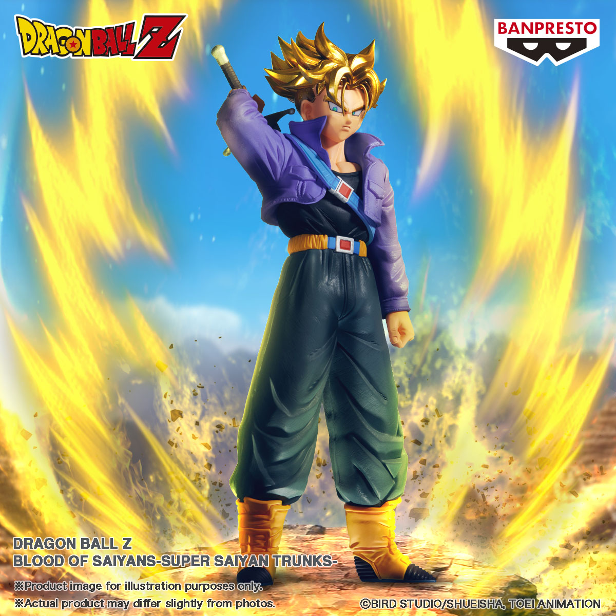 DRAGON BALL Z BLOOD OF SAIYANS-SUPER SAIYAN TRUNKS-