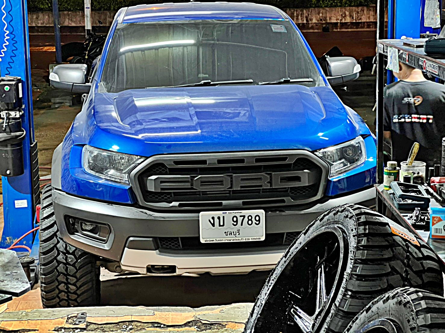 #FORD_RAPTOR_มาจากชบุรี ทำทรงเมกาที่ STEP9