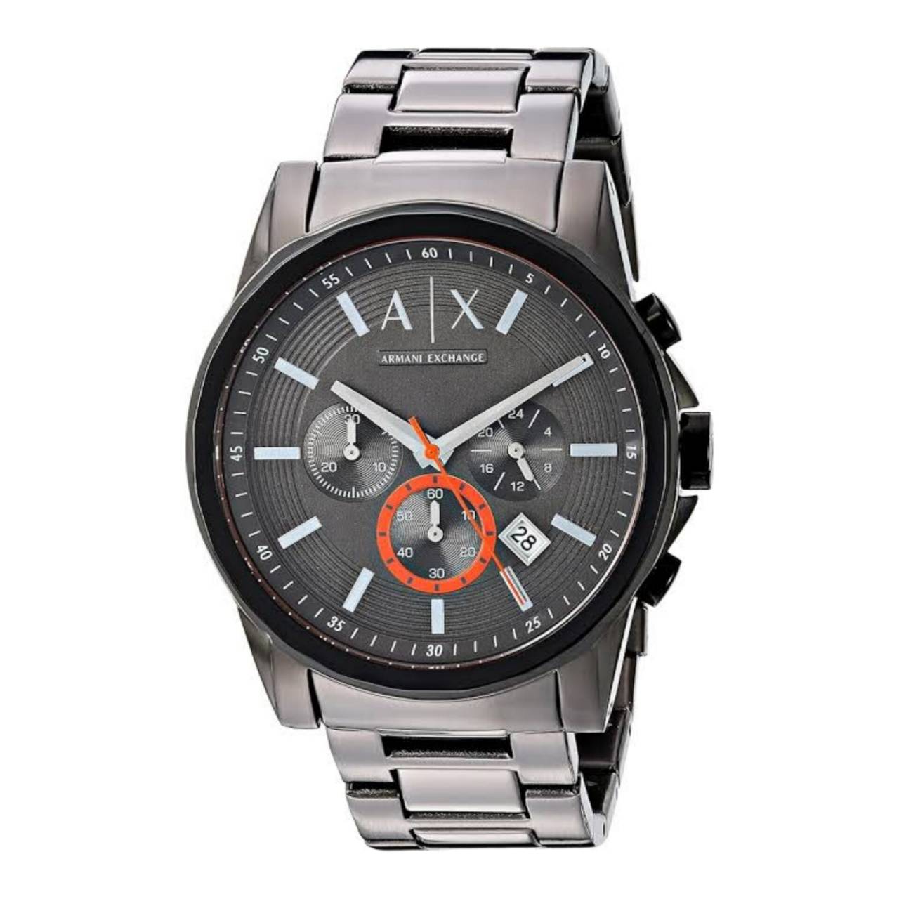 นาฬิกา Armani Exchange Chronograph Quartz Grey Dial Men's Watch AX2514 Size 44 mm