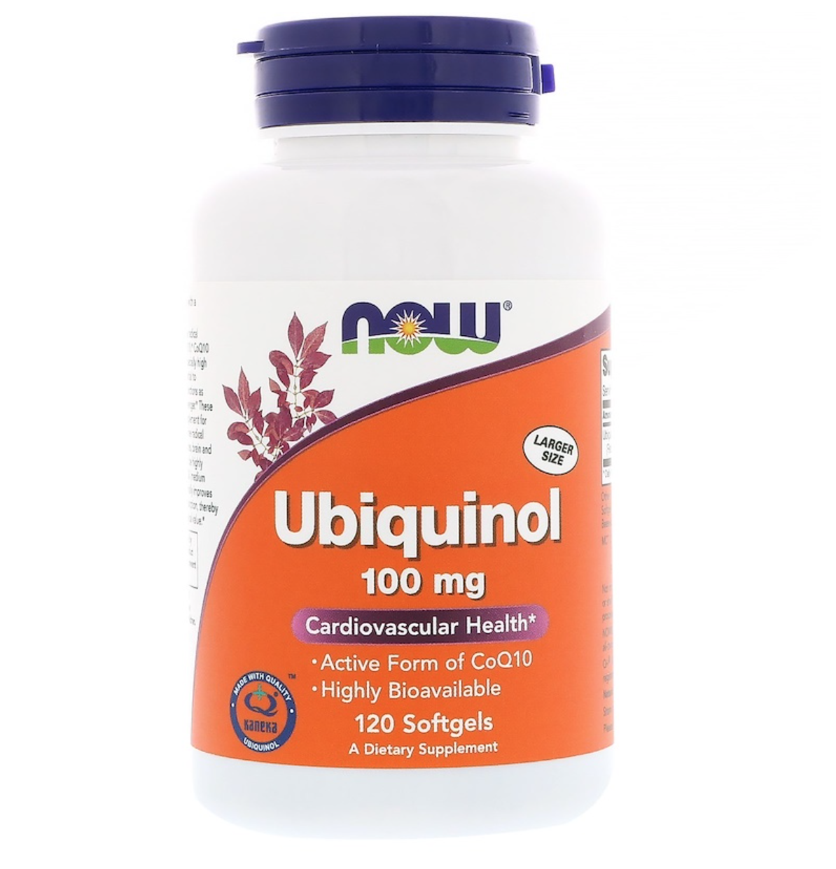 Now Foods, Ubiquinol, 100 mg, 120 Softgels