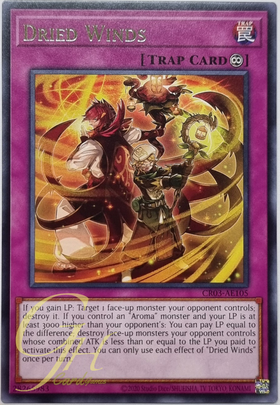 Yugioh [CR03-AE105] Dried Winds (Rare)