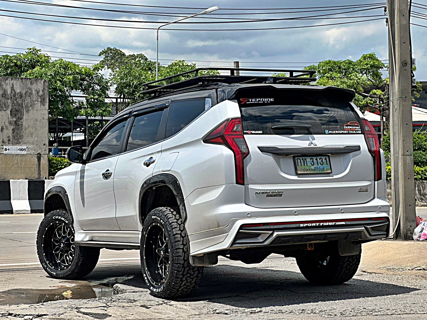 PAJERO_จองคิวจากประจวบ ทำทรงเมกาที่ STEP9