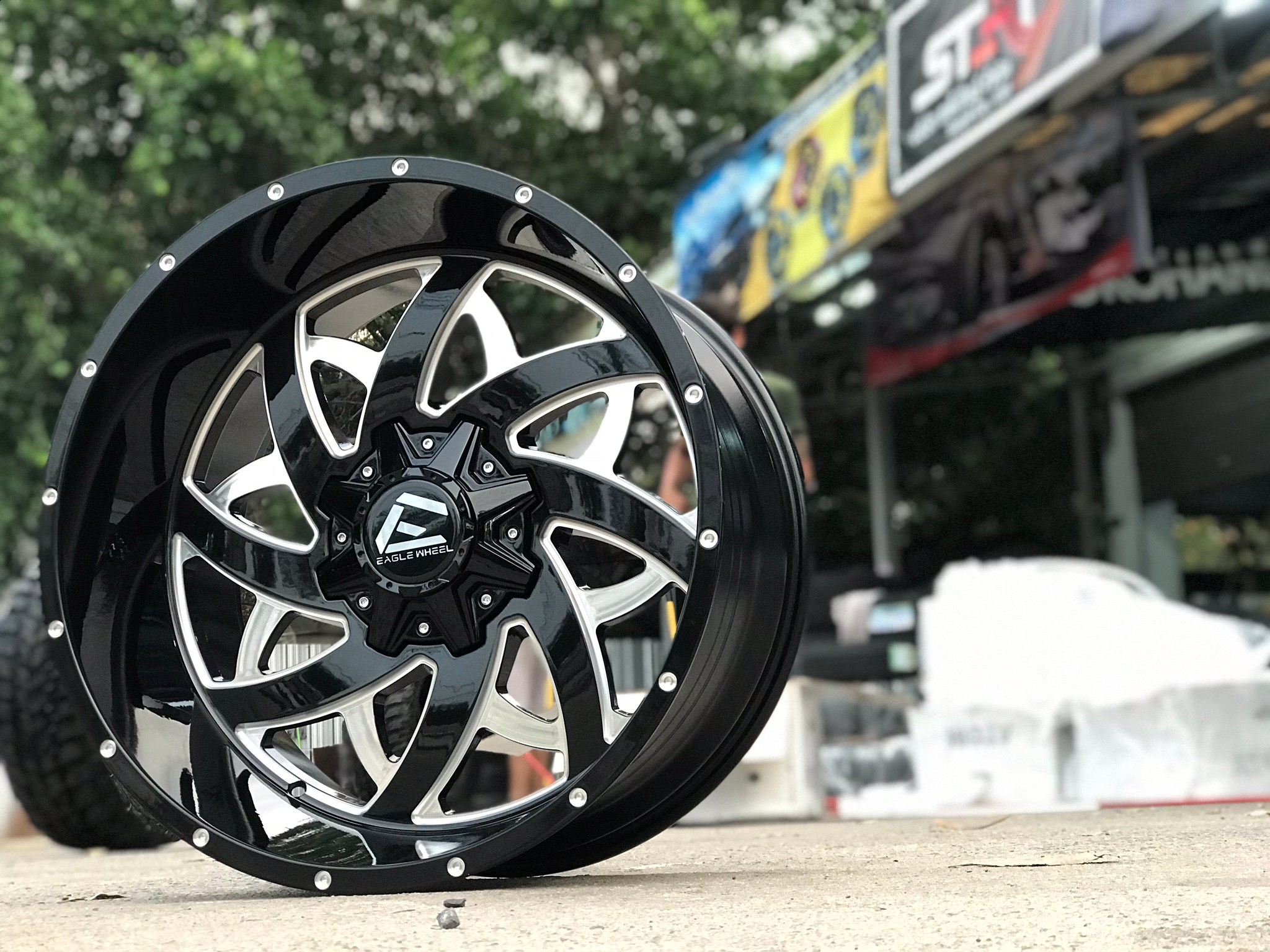 ออฟโรดขอบ22 ออฟลบ44 ลึกจริงๆ ลึกมากๆ #BL005 22x12 ET-44 6x139.7