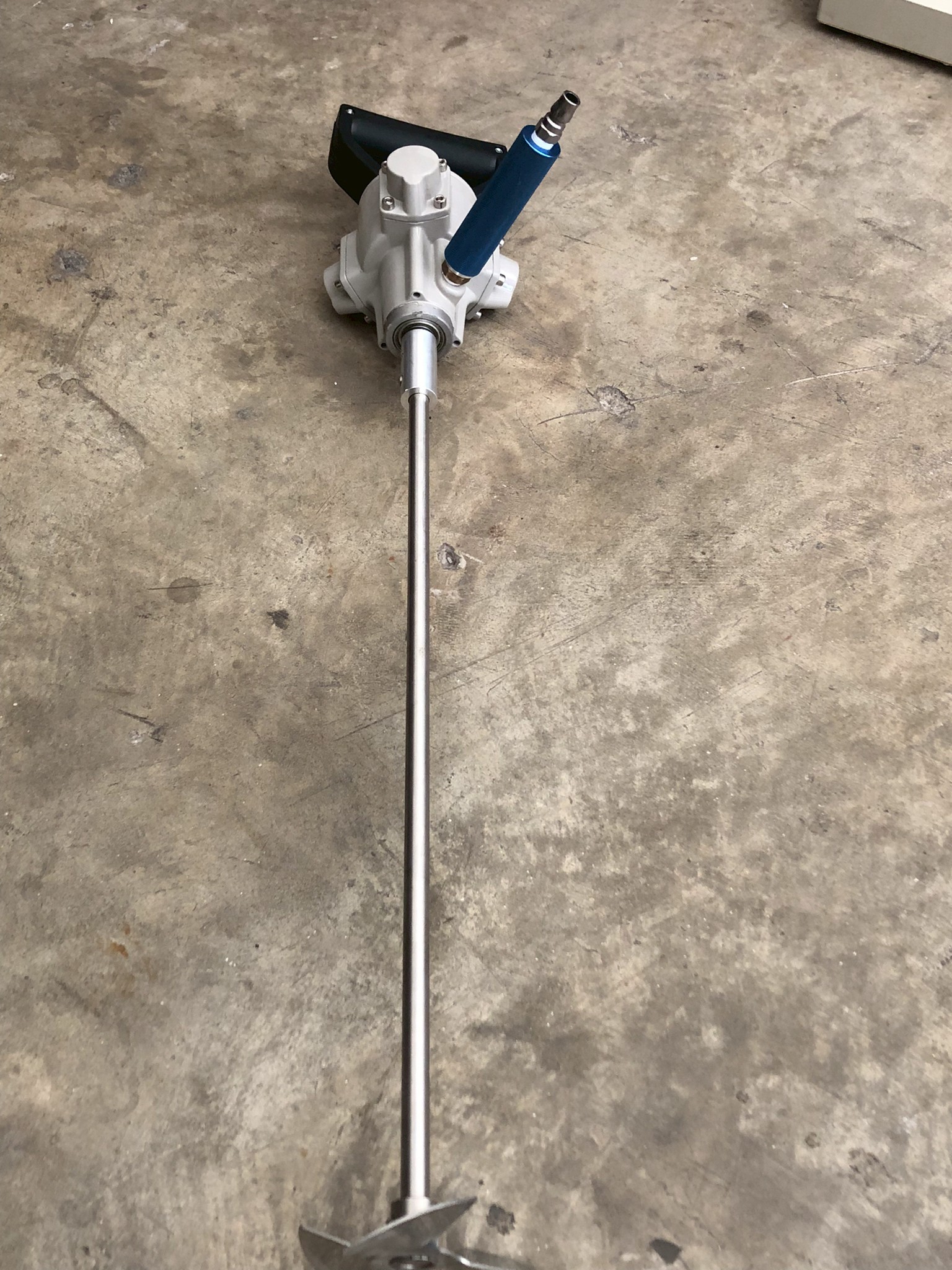 🌈(12444)เครื่องปั่นครีม เครื่องกวนผสม แบบมือถือ ต่อปั้มลม