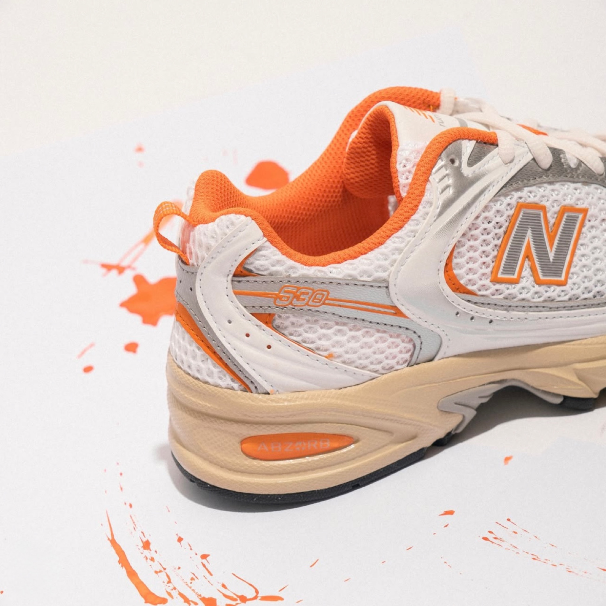 รองเท้า New Balance 530 ‘White/Sun Glow’ (M8/8.5/9/11US)