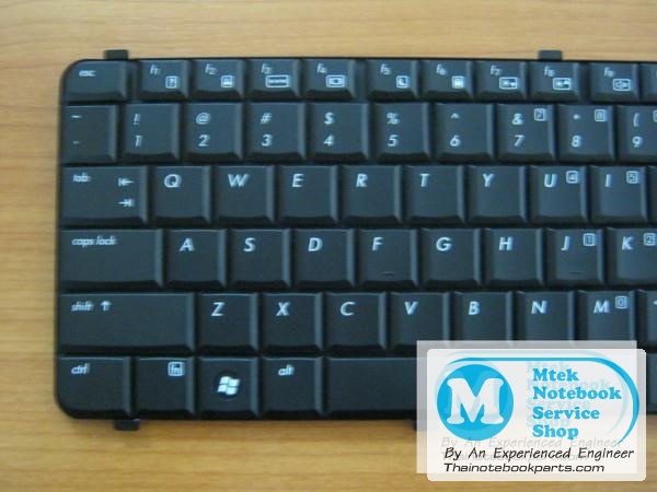 MT03194 คีย์บอร์ดโน๊ตบุ๊ค HP Compaq 510 511 515 516 615 Notebook Keyboard (สีดำ สินค้าใหม่ แป้นพิมพ์ English) 1