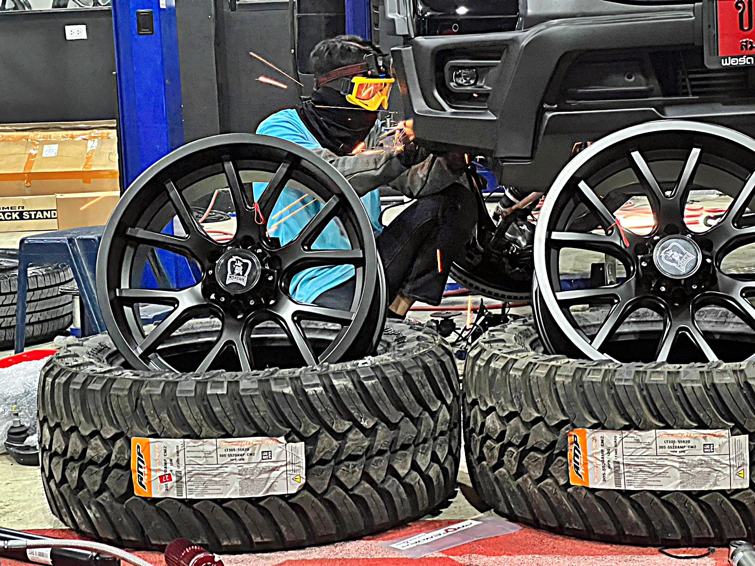 FORD RANGER NEXTGEN เน้นสเป็ค ล้อไม่ยื่น ยางใหญ่