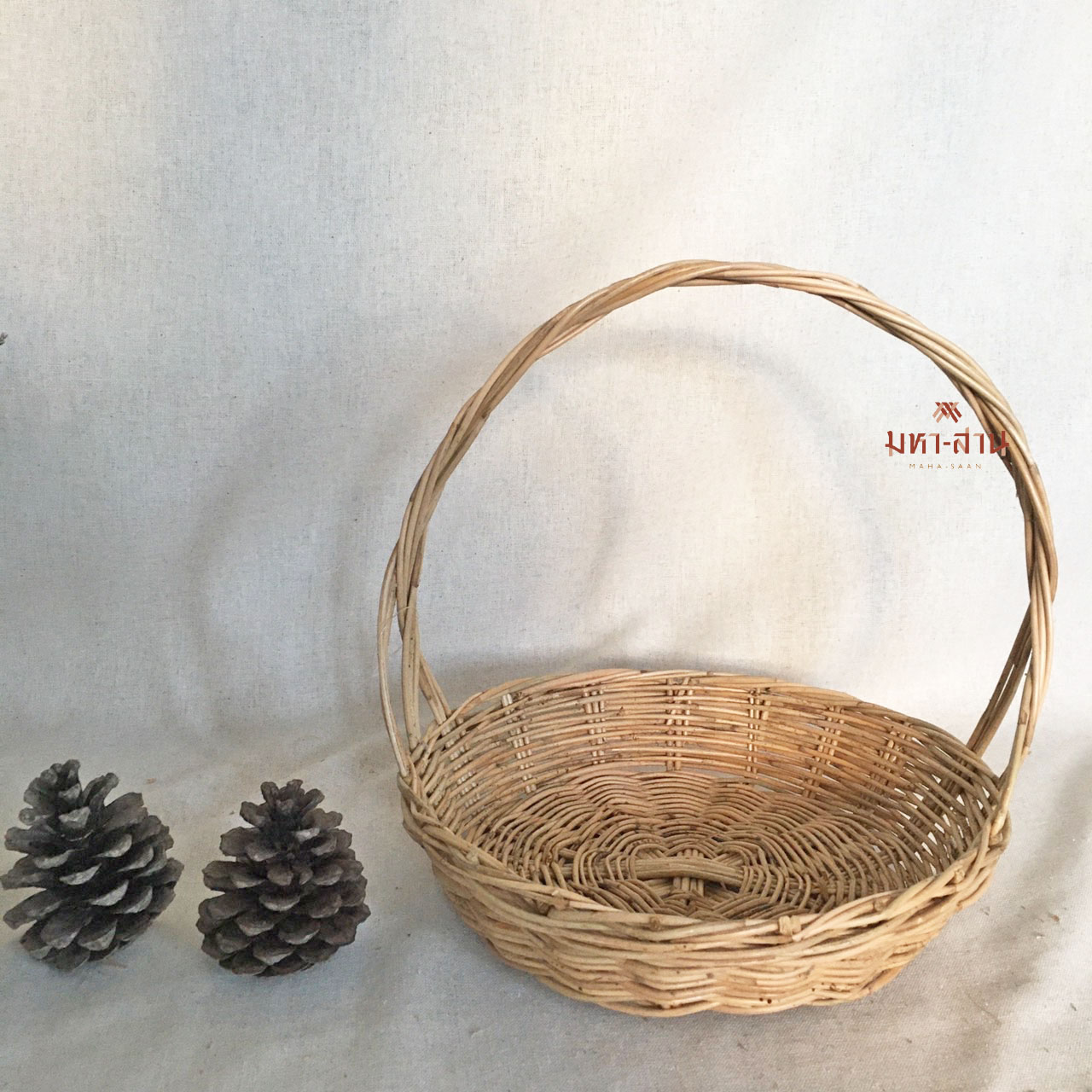 ตะกร้าใส่ของ กระเช้า ขนาด 9นิ้ว 🧺