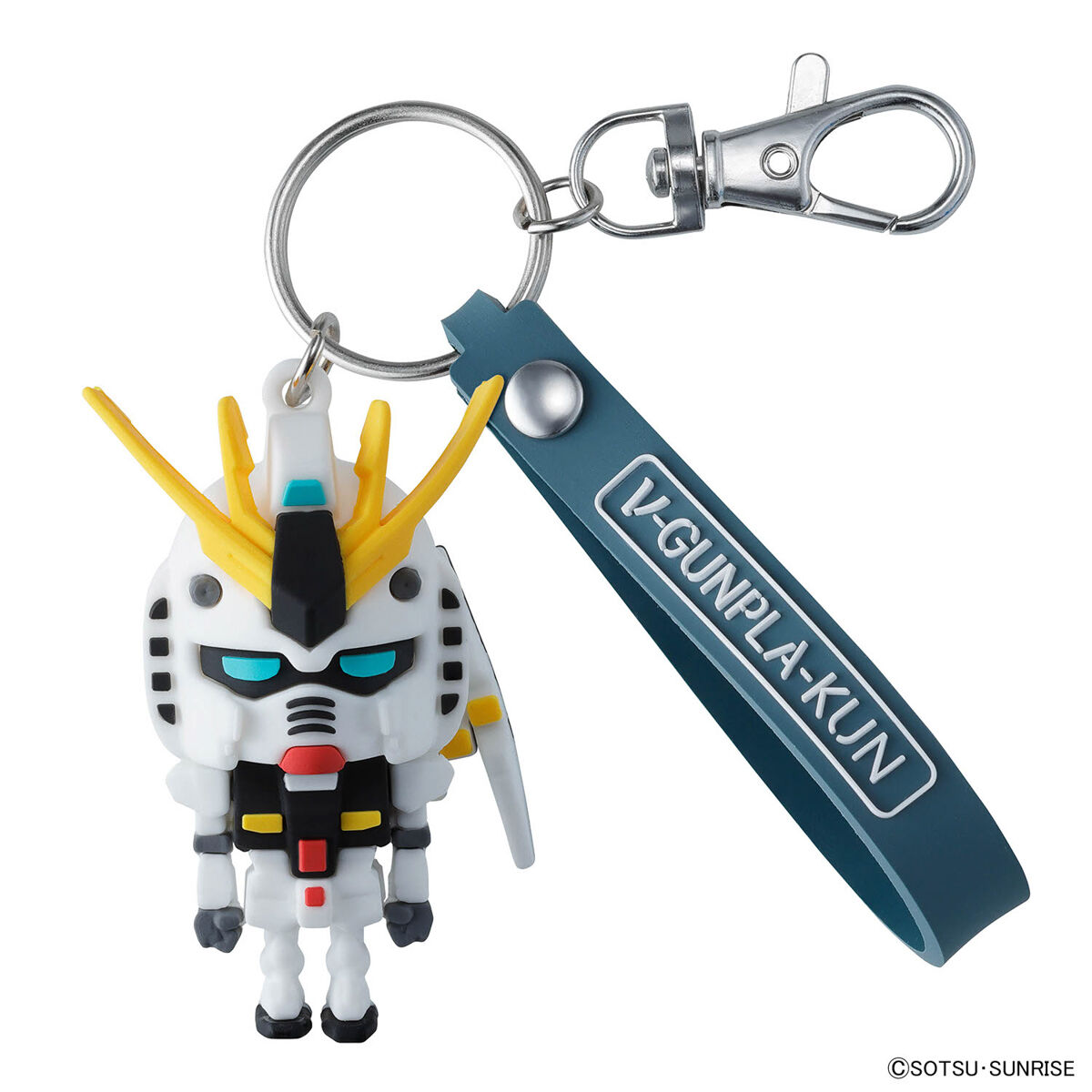V-GUNPLA-KUN 3D RUBBER MASCOT KEYCHAIN
