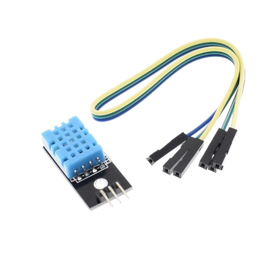 DHT11 without LED โมดูลวัดอุณหภูมิและความชื้นสัมพัทธ์ แบบไม่มี LED แสดงสถานะทำงาน (Digital Temperature and Humidity without LED Sensor) สำเนา