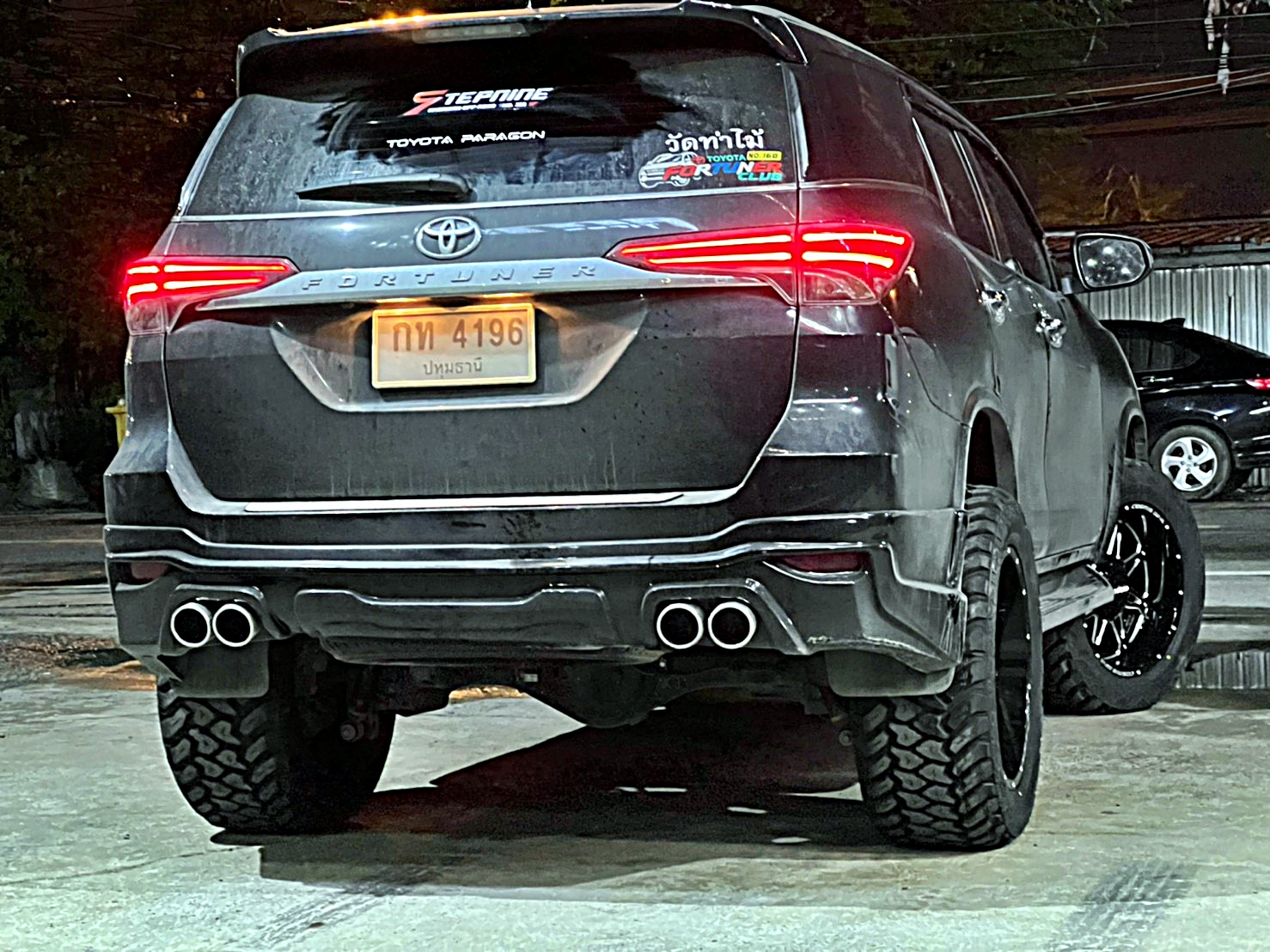 TOYOTA_FORTUNER_จองคิวมาจากปทุมธานี ทำทรงเมกาที่ STEP9