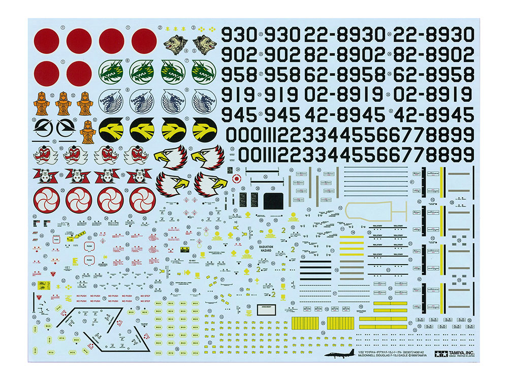 1/32 SCALE McDONNELL DOUGLAS F-15J EAGLE JAPAN AIR SELF DEFENCE FORCE