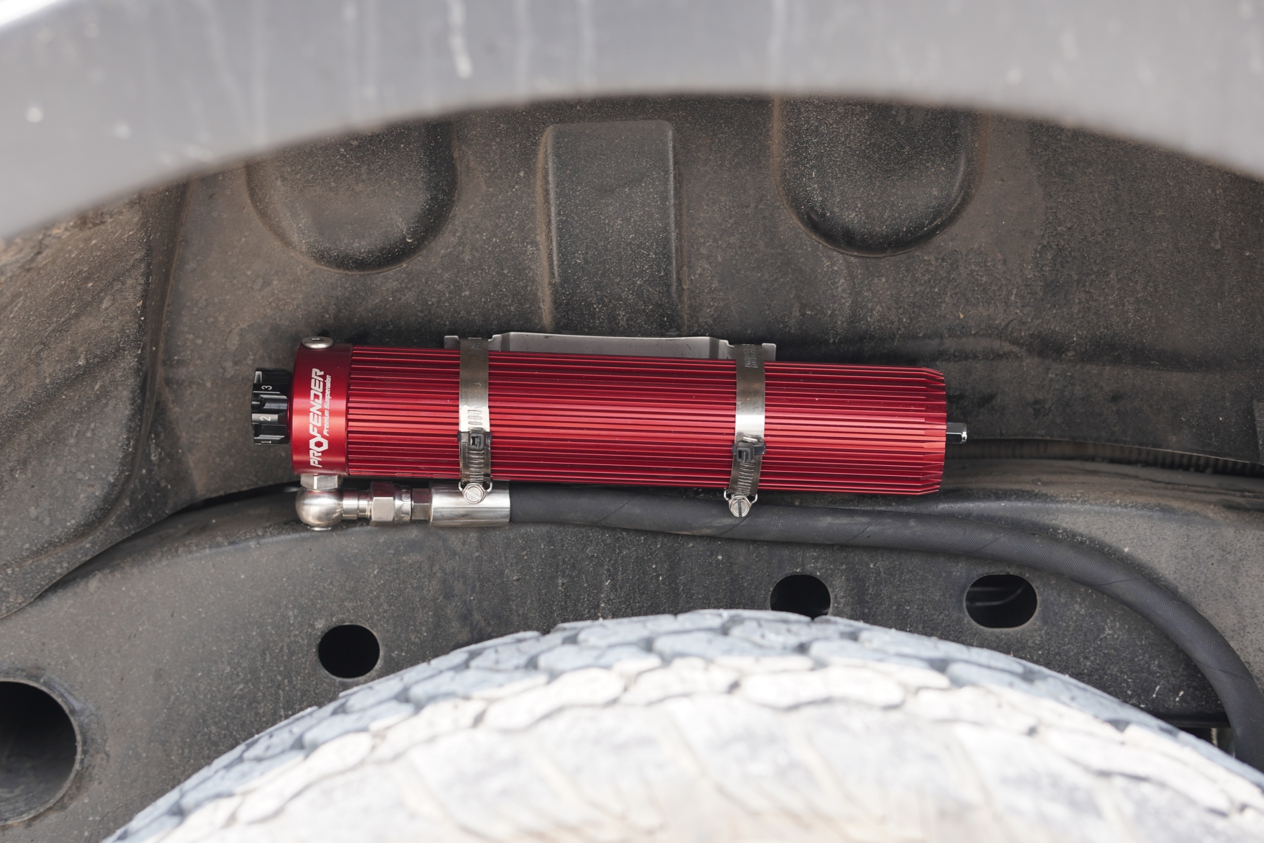 FORD RANGER ใส่โช๊ค PROFENDER หน้า MONO หลัง SUBTANK ที่ STEP9