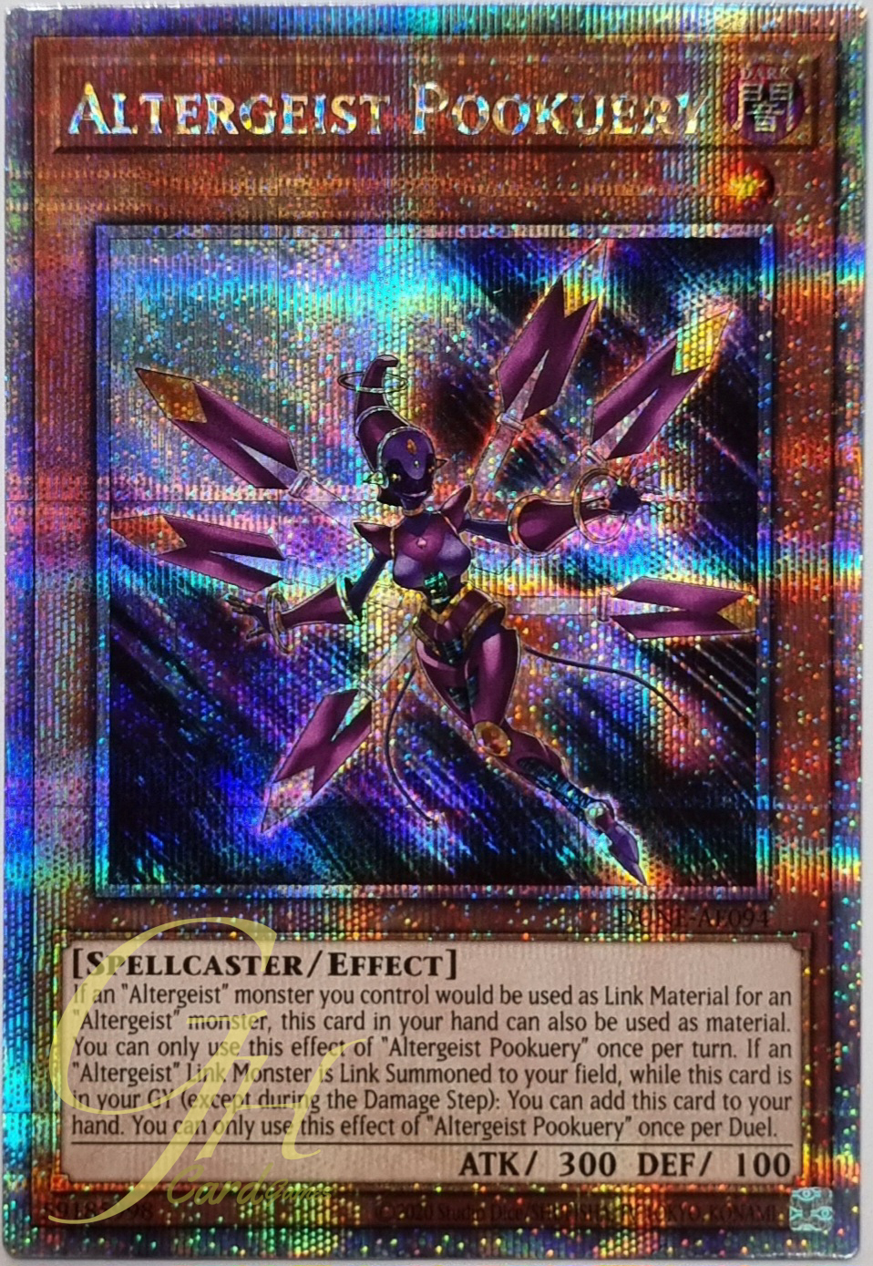 Yugioh [DUNE-AE094] Altergeist Pookuery (Quarter Century Secret Rare)