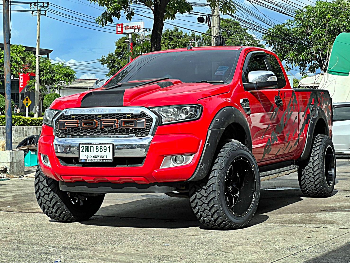 FORD_RANGER_ทรงเมกาจองคิวมาจากลำพูน