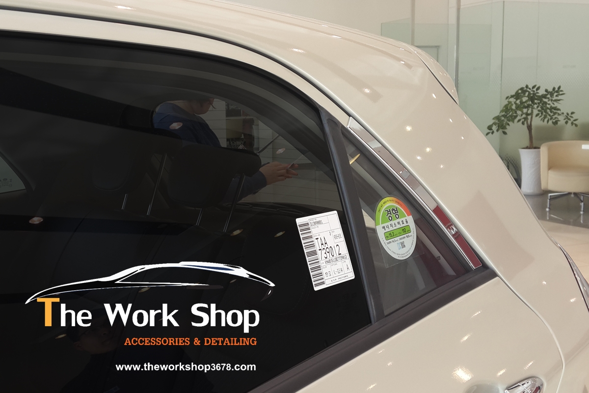 C Pillar Molding for Picanto ( โครเมี่ยมแต่งขอบกระจกหลัง )