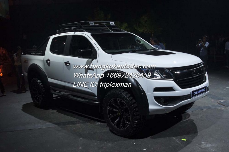 CHEVROLET COLORADO 16-17 FENDER FLARES BIG SIZE 9" VS STAINLESS NUTS (4PCS)