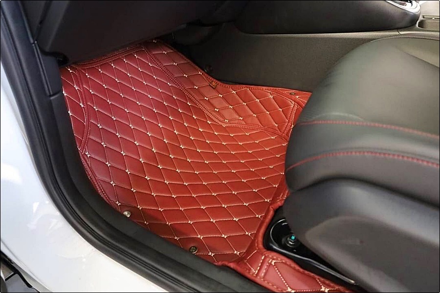 พรมปูพื้นรถยนต์ 6D HONDA HR-V 2022 eHEV พรม6D QJ VIP หนาพิเศษ รวมแผ่นท้าย ปิดเบาะ เข้ารูป เต็มคัน