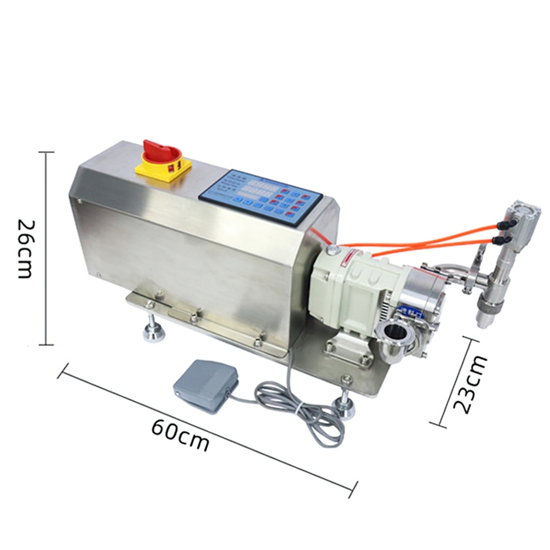🌈15719 เครื่องบรรจุครีม โลชั่น ของเหลว รุ่น GTX-900 ตั้งค่าบรรจุได้ตั้งแต่ 5-100000ml