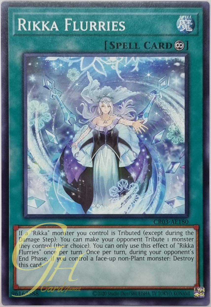 Yugioh [CR03-AE180] Rikka Flurries (Common)