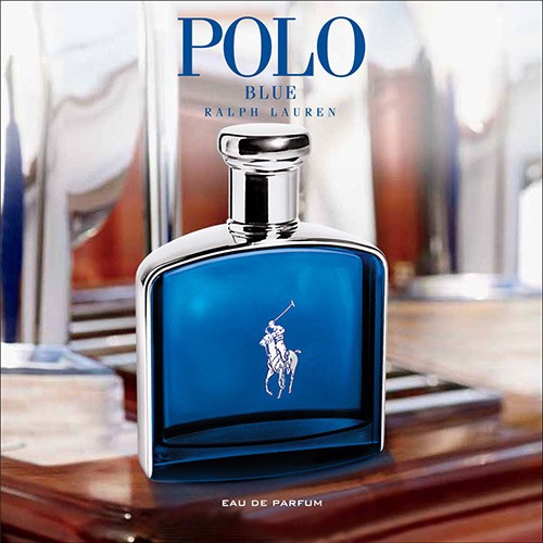 น้ำหอมแท้ RALPH LAUREN POLO BLUE FOR MEN EAU DE PARFUM SPRAY 125 ML ของใหม่ กล่องซีล เหมือนกับห้าง