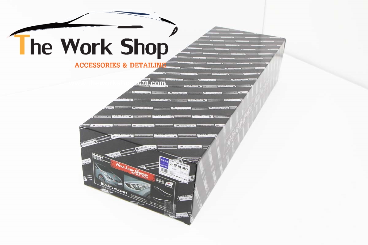 Head Lamp Garnish for Elantra ( โครเมี่ยมแต่งไฟคู่หน้า )