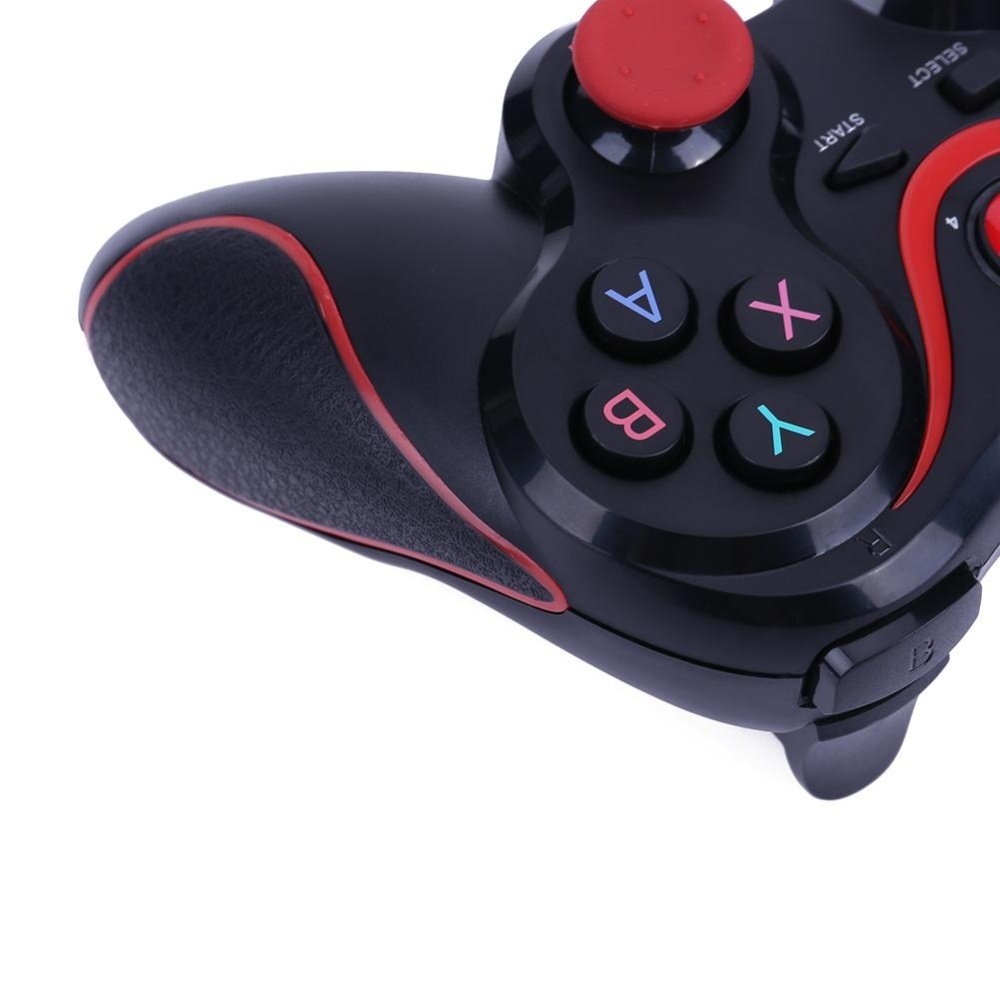 ใหม่ T3 บลูทูธไร้สายอัจฉริยะ Gamepad ควบคุมเกมสำหรับโทรศัพท์มือถือระบบแอนดรอยด์ (สีดำ) - INTL