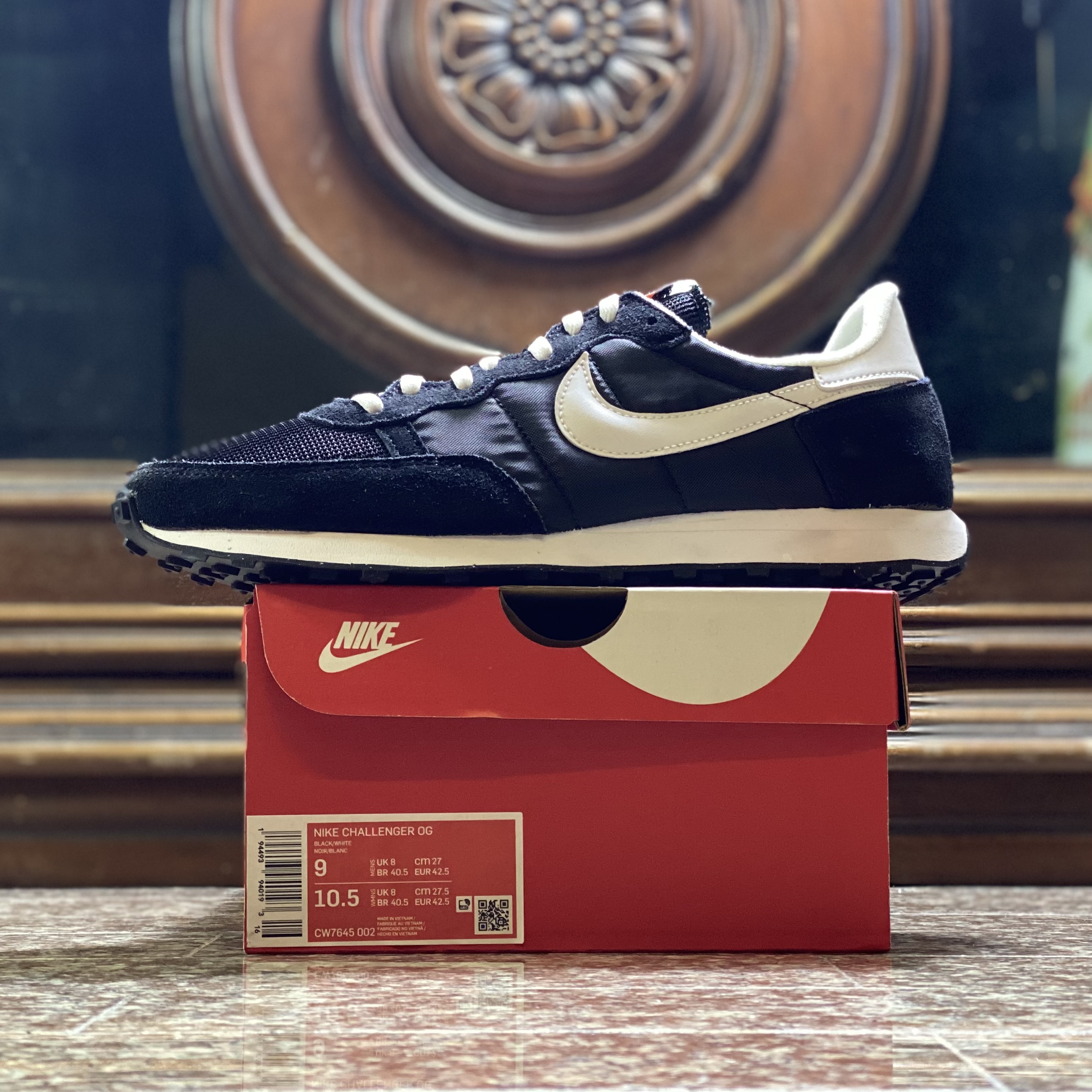 รองเท้า Nike Challenger OG ‘BLACK’ (M10US)