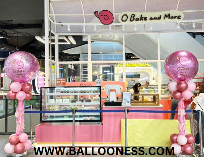 เสาตั้งลูกโป่งเปิดร้านใหม่ ขนาด 36นิ้ว 2เสา