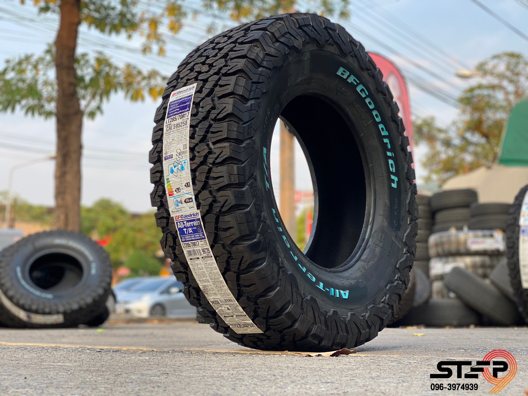 ยางใส่ RAPTOR BF GOODRICH KO2 285/70-17ราคาถูกที่ STEP9