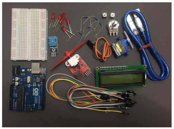 ชุดทดลองประกอบการเรียนคอร์ส Arduino Online "เริ่มต้นกับ Arduino ได้ ภายใน 5 นาที"