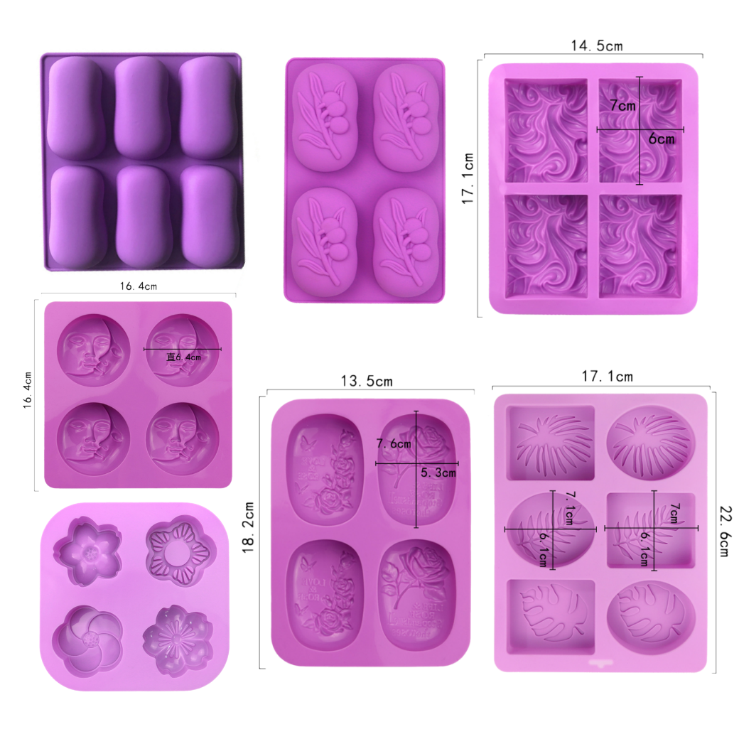 รวมแม่พิมพ์สบู่ สบู่มีลายสวยๆ พร้อมทำ