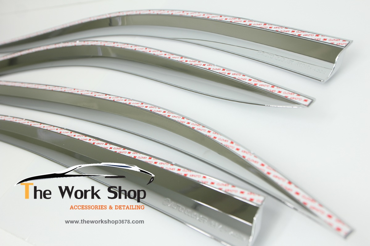 Chrome Door Visor for Accord All New - กันสาดโครเมี่ยม