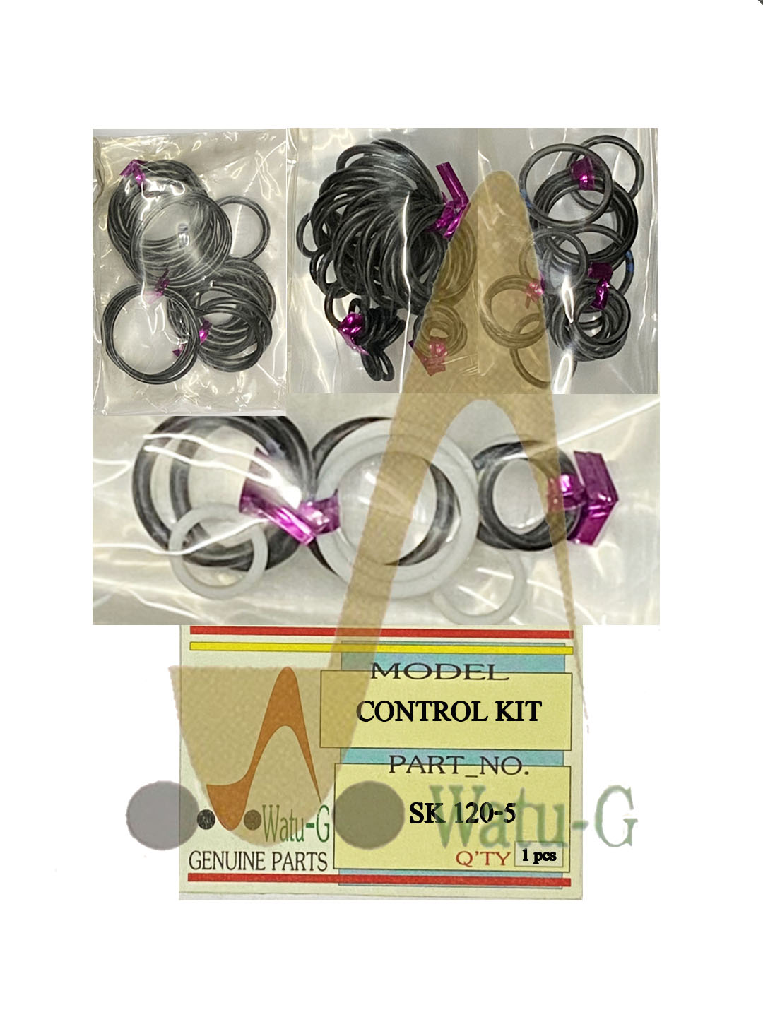 ชุดซ่อมโอริงคอนโทรล SK120-5