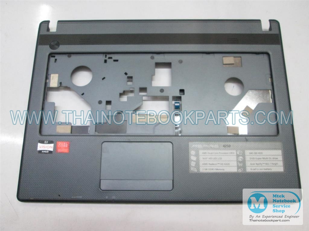 MT06242 บอดี้บนโน้ตบุ๊ค Acer Aspire 4250, 4339, 4349, 4749 - EAZQQ001050 Notebook Mainboard Palm Rest (มือสอง) 2