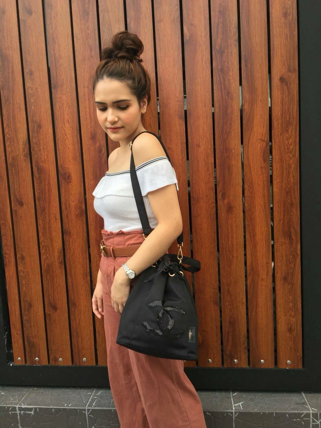 กระเป๋าทรงจับจีบน่ารัก