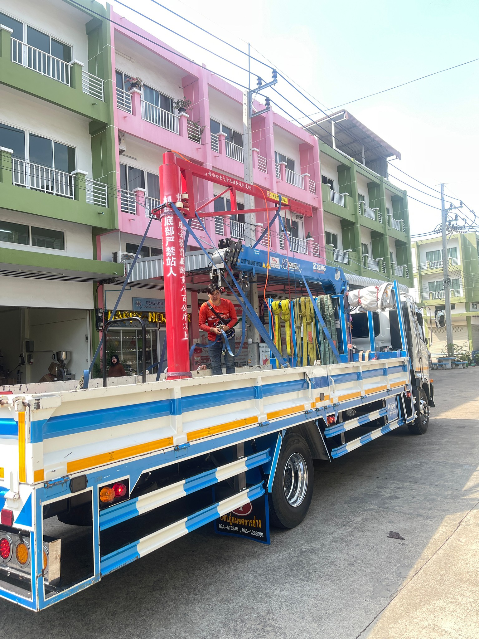 16906 เครื่องจับขับเคลื่อนด้วยลม ช่วยจับถุงปูน ถุงกระสอบ ถุงทราย ช่วยย้ายเข้าออกสะดวก ST-100