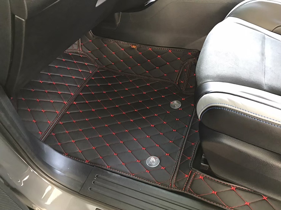 พรมปูพื้นรถยนต์ 6D FORD NEXT GEN RANGER 4ประตู 2022 พรม6D QJ VIP หนาพิเศษ เต็มคัน