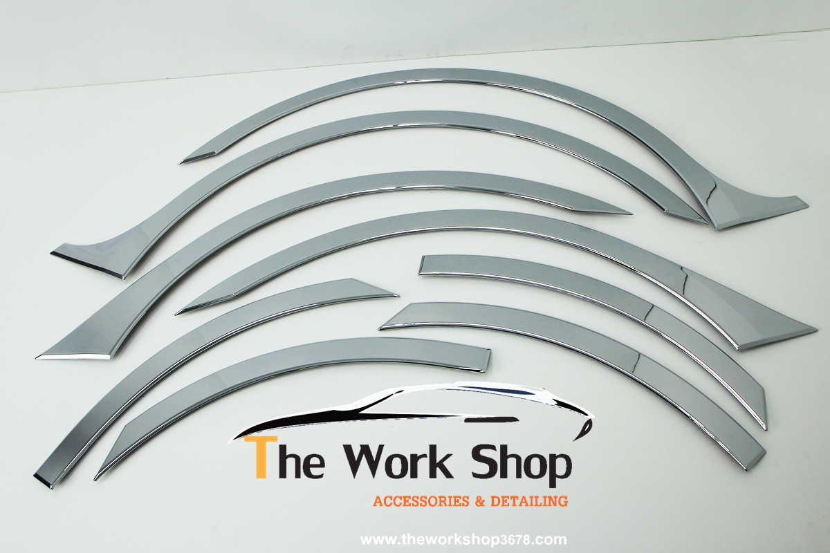 Chrome Fender Molding Cover for Sonata ( โครเมี่ยมแต่งซุ้มล้อ )
