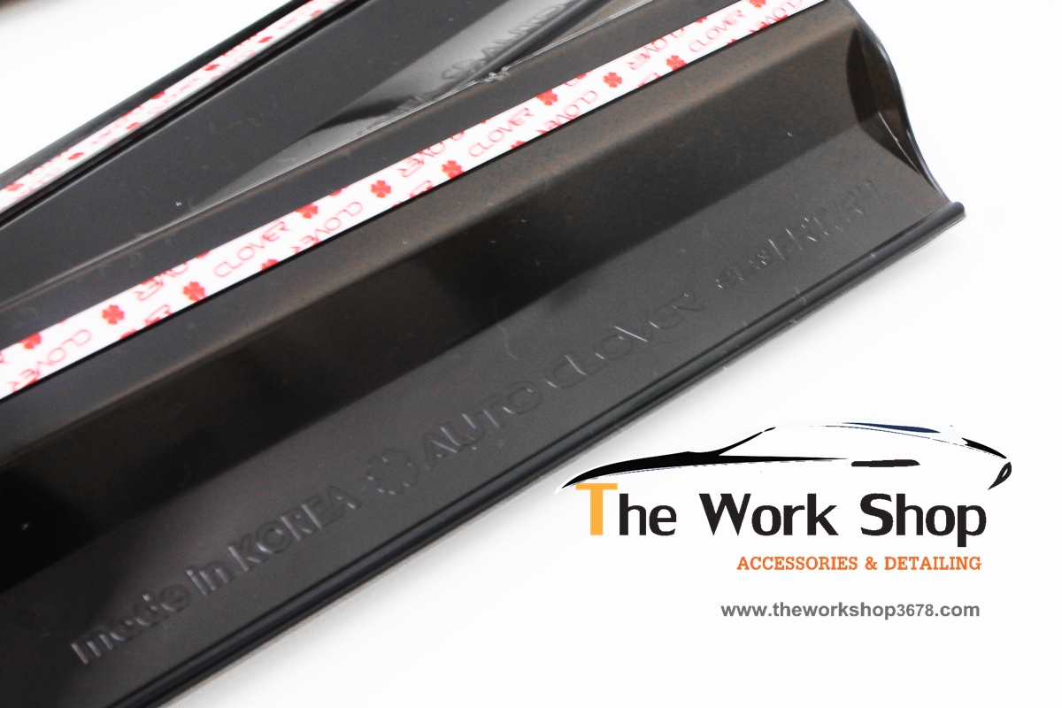 Smoke Door Visor for Soul ( กันสาดสีดำ )