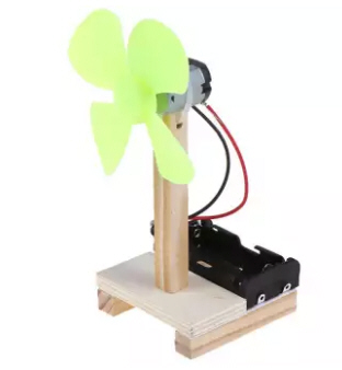 AppSoftTech ชุด DIY พัดลม ของเล่นแบบจำลองการทดลองฟิสิกส์วิทยาศาสตร์ประถมศึกษา ยอดนิยม