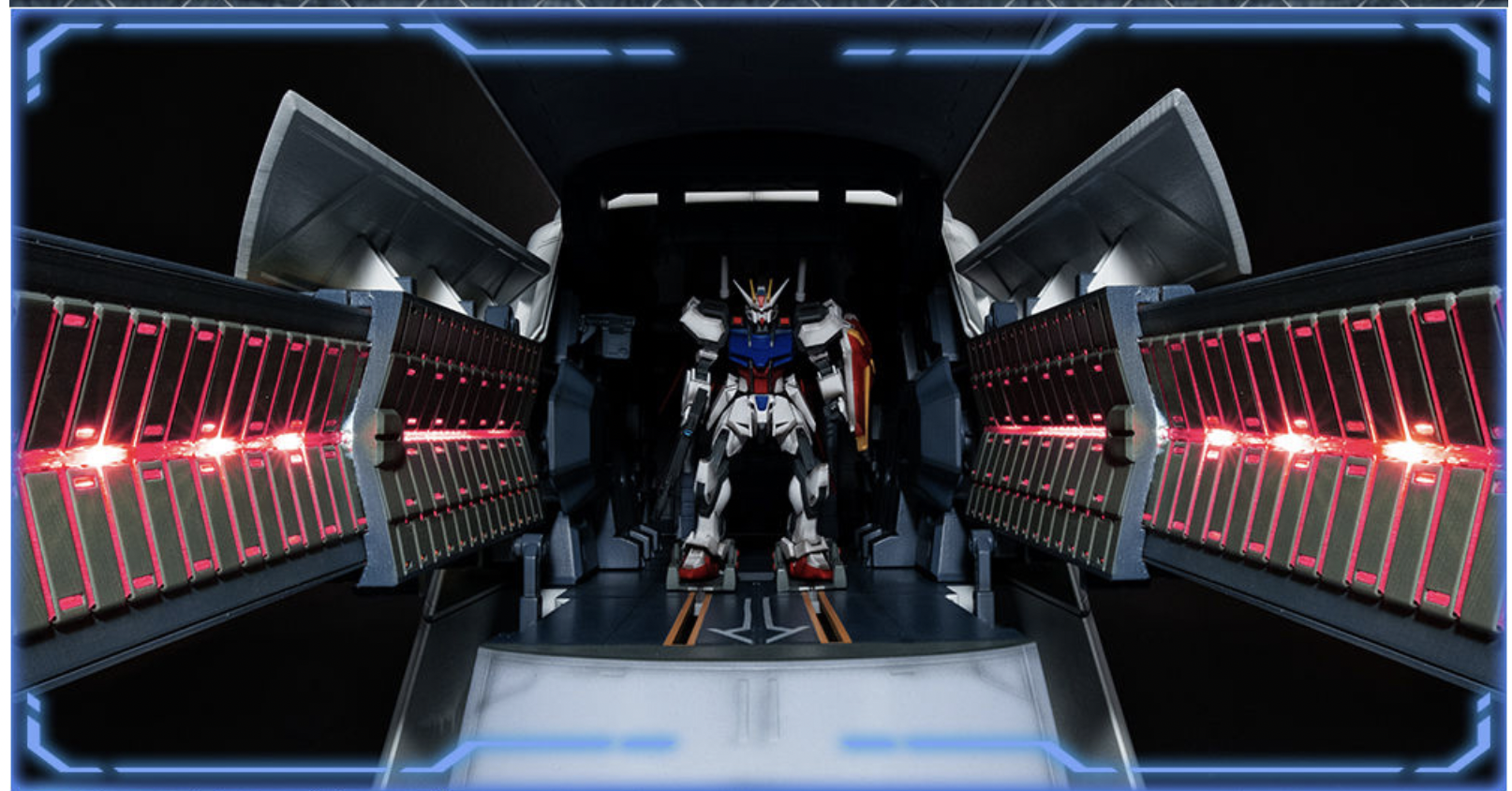 REALISTIC MODEL SERIES MOBILE SUIT GUNDAM SEED ARCHANGEL CATAPULT DECK FOR １/144 HGUC