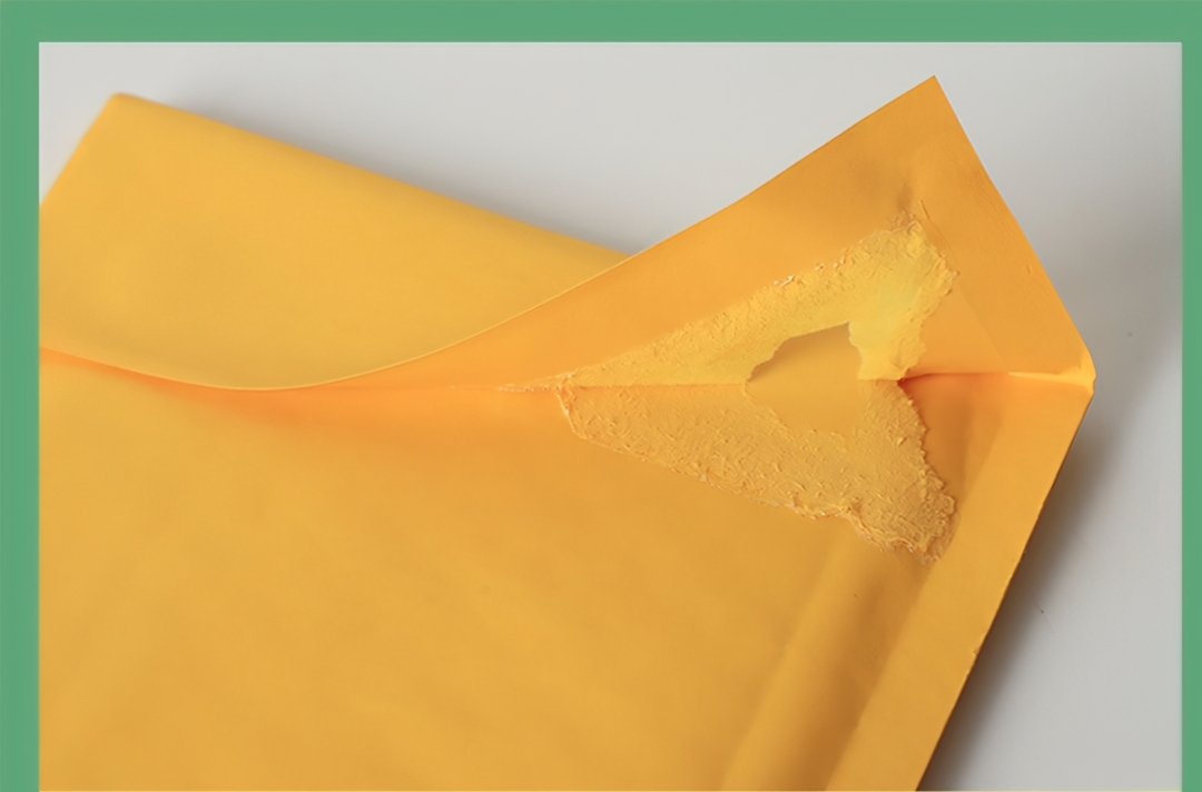 ซองกันกระแทก มีบับเบิ้ลและกาวในตัว กระดาษคราฟท์สีเหลือง bubble#02