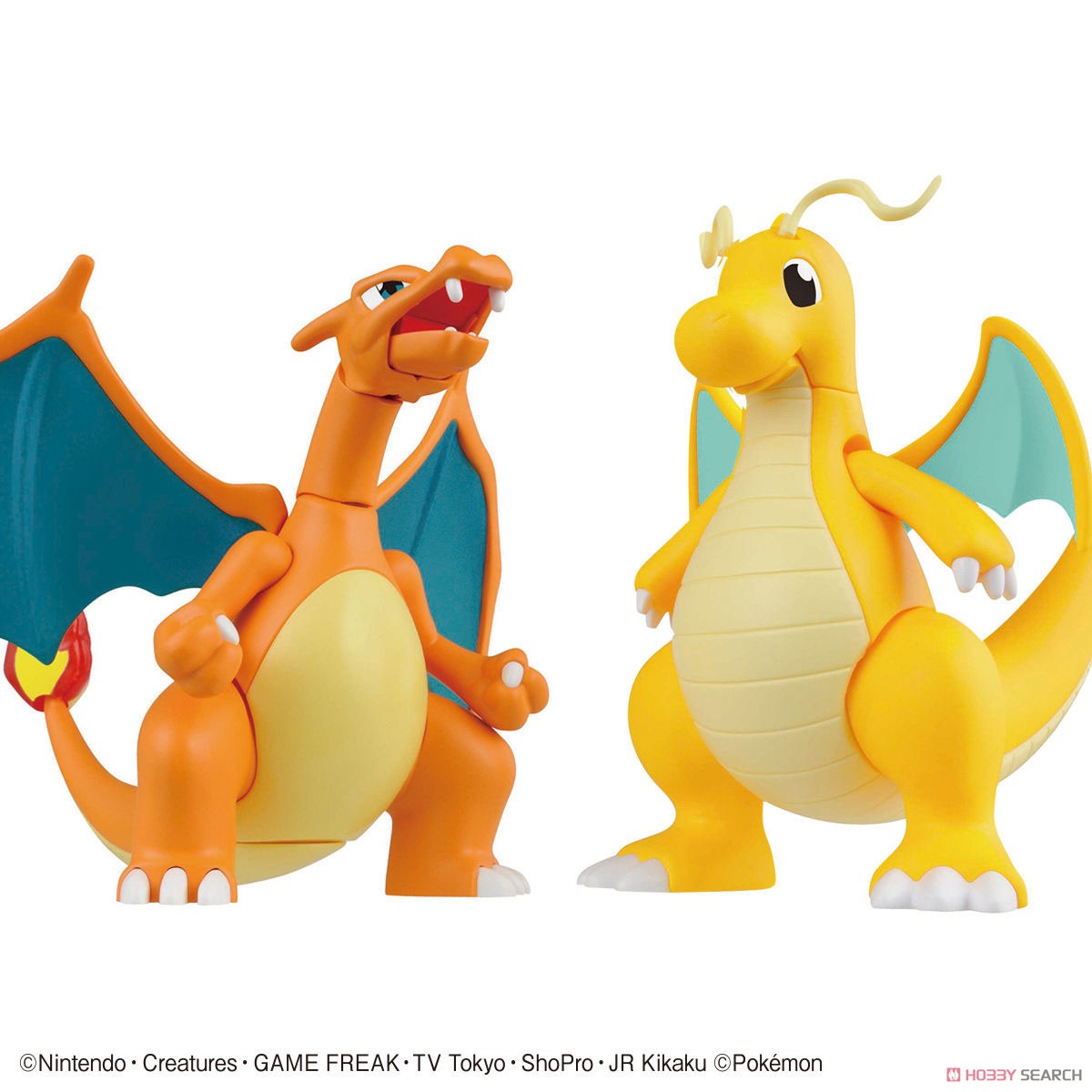 Pokemon Plastic Model Collection 43 Select Series Charizard (Battle Ver.) & Dragonite VS Set (Plastic model)