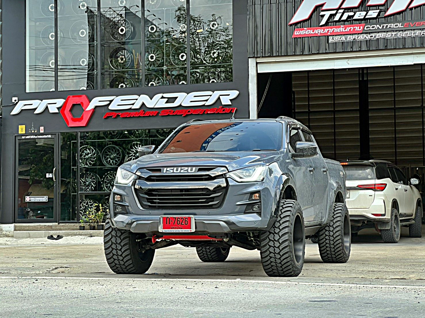 D_MAX_ทะเบียนนครปฐม ทำทรงเมกาที่ STEP9