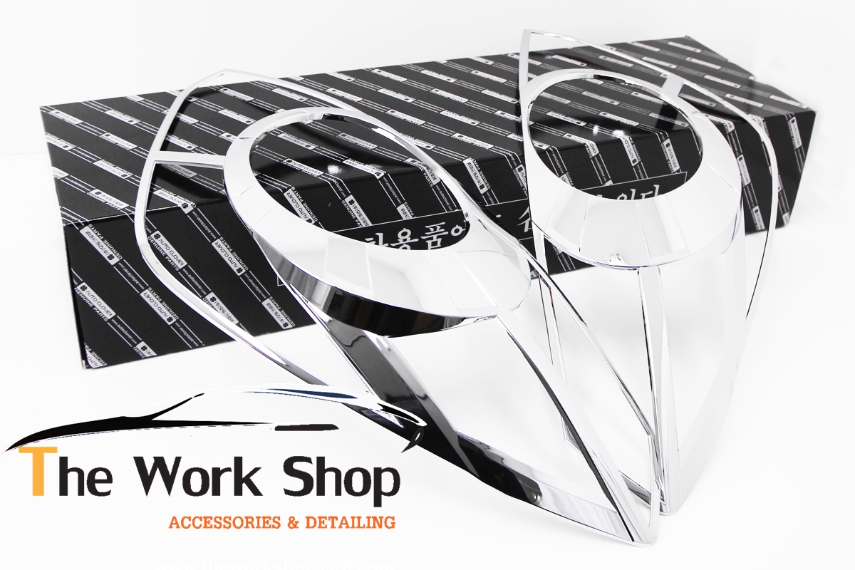 Chrome Head Lamp Cover for H-1 V.1 ( โครมเมี่ยมแต่งไฟคู่หน้า )