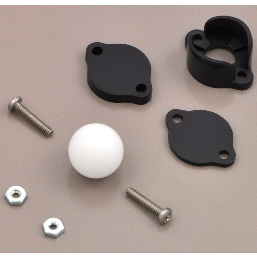 ล้อลูกบอลพลาสติก ขนาด 1/2″