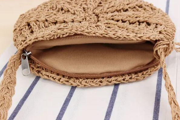 กระเป๋าสะพาย ทรงกลม แฟชั่นเกาหลี 🤎🤍