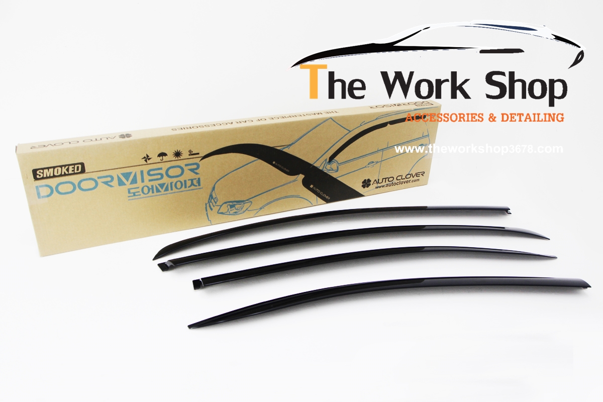 Smoke Door Visor for Sonic 4 door ( กันสาดสีดำ )